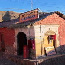 Shop close to the border Chile / Bolivia